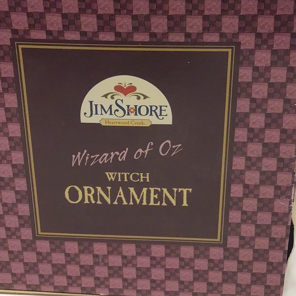 Jim Shore Wicked Witch Ornament 2008 New in box - Picture 2 of 3